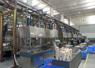 Pequeña máquina semi auto de las placas de papel, 700pcs/cadena de producción de la taza de papel de h