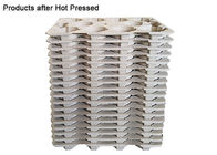 Caliente - presionando formando la máquina de moldear de la celulosa para las bandejas industriales del embalaje