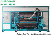 El equipo del moldeado de la pulpa/rotatorios automáticos recicla la máquina de papel de la fabricación de la bandeja del huevo