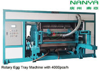 Máquina de fabricación de cartón rotatoria automática de la bandeja del huevo/del huevo pulpa de alto rendimiento moldeada