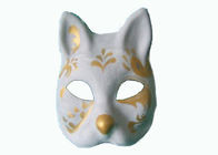 Máscara moldeada pulpa reciclada del gato de los productos para los accesorios del traje del partido de la señora