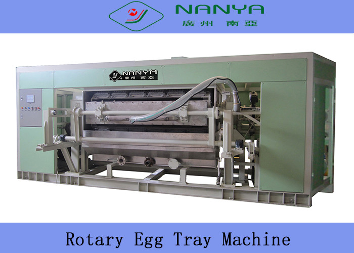Eco moldeó la máquina de la bandeja del huevo del papel de pulpa con 6 capas del secador 220 V - 450 V