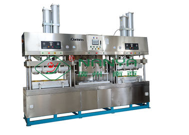 Máquina de fabricación de placa de papel disponible del bagazo con PLC 1100*800m m