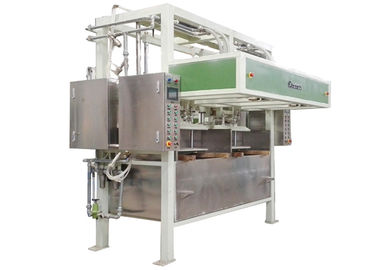 Automatizado por completo intercambiando la máquina de fabricación de cartón del huevo con la línea de sequía de 6 capas