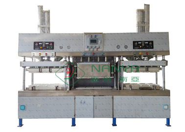 Máquina de fabricación de placa moldeada del papel de pulpa para la cadena de producción de funcionamiento fácil de Ecowares