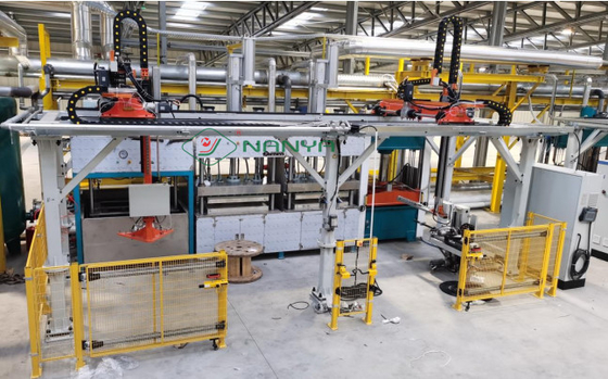 vajilla de la pulpa de 450V Thermoforming que hace la máquina de la fabricación de cajas de la comida de la pulpa de la máquina
