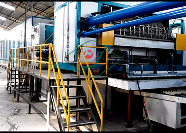 Reduzca la bandeja rotatoria del huevo que moldea/la bandeja de la fruta a pulpa que forman el equipo con 6 capas del secador