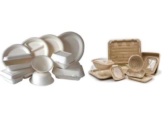 Máquina de fabricación de placa disponible de Thermoforming del envase/del papel de los alimentos de preparación rápida 7000Pcs/H