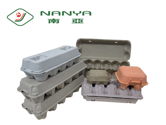 Máquina automática para hacer bandejas de papel de cartón de huevo 1800pcs / h