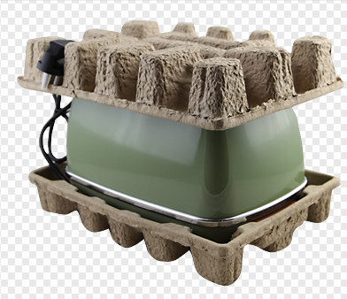 Maquinaria que moldea de la pulpa semiautomática que hace la Huevo-bandeja/la Fruta-bandeja/400pcs/h