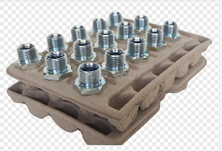 Maquinaria que moldea de la pulpa semiautomática que hace la Huevo-bandeja/la Fruta-bandeja/400pcs/h