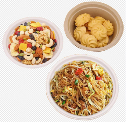 Equipo de fabricación de envases de comida rápida PLC + control de pantalla táctil