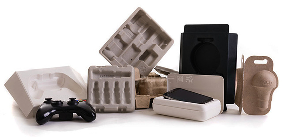 Reduzca la maquinaria de envasado de la caja de papel de la electrónica del moldeado/el equipo de Thermoforming a pulpa