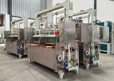 Bandeja de intercambio semiautomática del huevo de la pulpa que hace la máquina con el cilindro doble