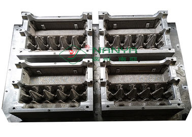 10 dados modificados para requisitos particulares molde de aluminio del cartón de huevos de la pulpa del cartón del huevo de la herramienta del CNC de las células
