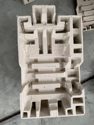 Recicle la máquina industrial de la bandeja de la celulosa con alta capacidad