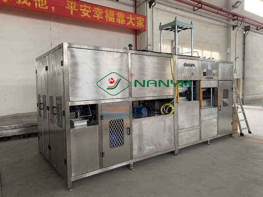 Máquina de laboratorio integradora automática de moldeo de pulpa de papel