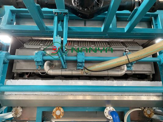 Caja de huevos de pulpa totalmente automática/máquina de bandejas/línea de producción de cajas de huevos de producción en masa