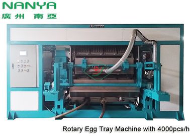 El equipo del moldeado de la pulpa/rotatorios automáticos recicla la máquina de papel de la fabricación de la bandeja del huevo