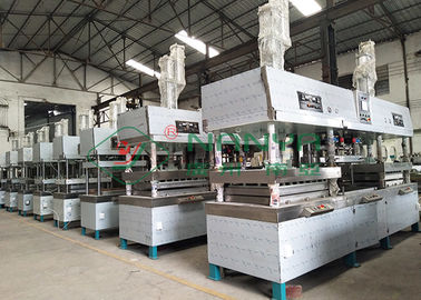 La pulpa semiautomatizada moldeó el vajilla/el servicio de mesa de la categoría alimenticia que formaban la máquina