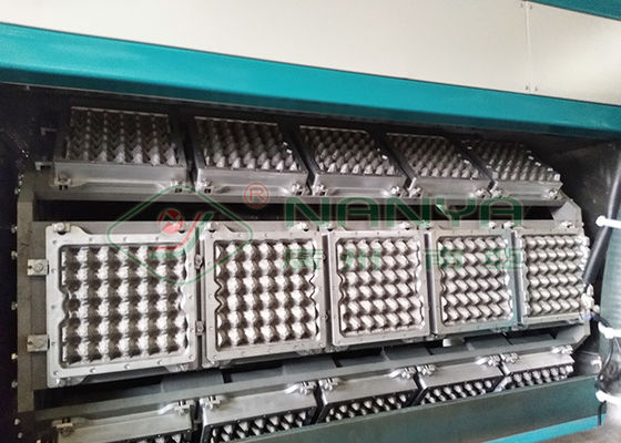 Máquina de bandeja de huevos de papel de reciclaje totalmente automática
