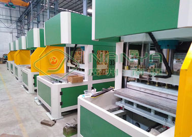 L horizontal bandeja del huevo de Hydrapulper que forma la máquina, equipo del moldeado de la pulpa