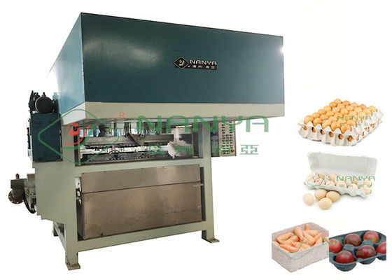 línea de Tray Making Machine Pulp Molded del cartón del huevo del papel 2200Pcs/H/del huevo