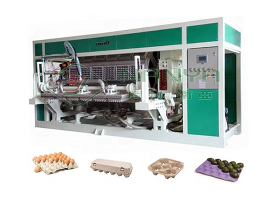 bandeja rotatoria automática del huevo de 6000 pcs/hr/equipo que moldea del cartón de huevos