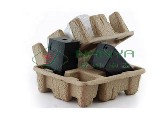 Máquina de la bandeja de la pulpa de la alta capacidad, cadena de producción del moldeado de la pulpa de la bandeja del huevo 3000 PC/H