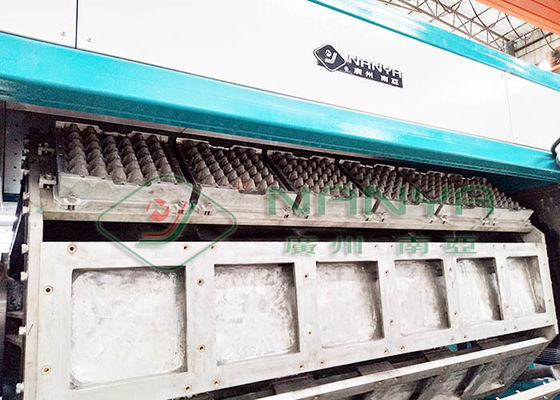 Operador de la persona de Tray Making Machine 6 del huevo del LPG 6000Pcs/H