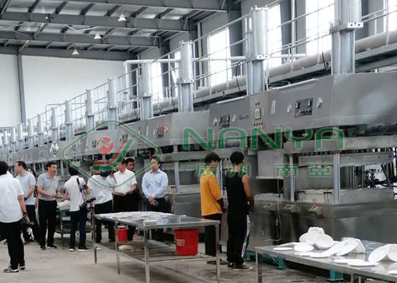 Limpie la máquina de fabricación de placa de papel de Thermoforming de la succión/el vajilla con la aspiradora máquina del moldeo a presión