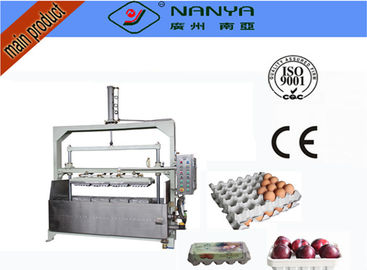 equipo de formación de intercambio Semi-auto de la bandeja del huevo del papel usado 800Pcs/H