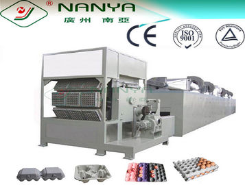 Reciclaje de la cadena de producción de papel de la bandeja del huevo, máquina de fabricación de cartón del huevo 3000Pcs/H