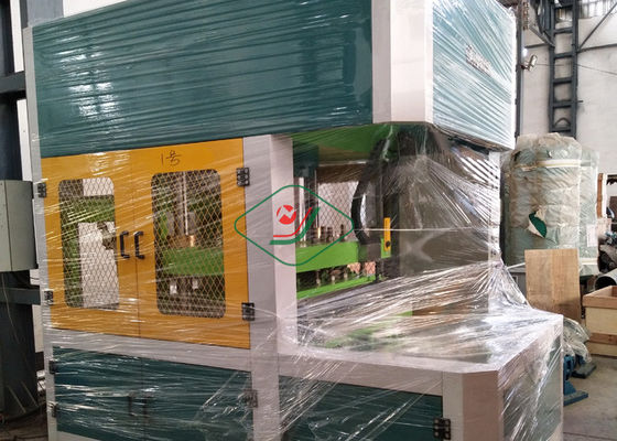 Control caliente de papel automático 30KW del PLC de la prensa de planchar de 50 toneladas con tamaño grande del cristal de exposición