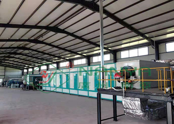 Bandeja de papel eléctrica del huevo que hace la máquina/la cadena de producción industrial de la bandeja del huevo