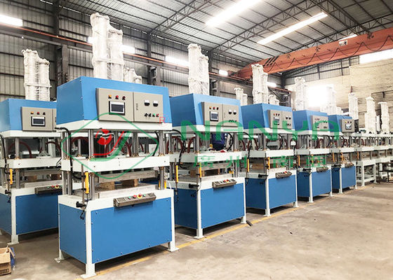 Máquina mojada de la Caliente-prensa de la forma correcta para el paquete industrial moldeado de la pulpa