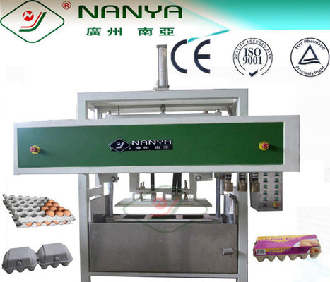 Máquina automática para hacer bandejas de papel de cartón de huevo 1800pcs / h