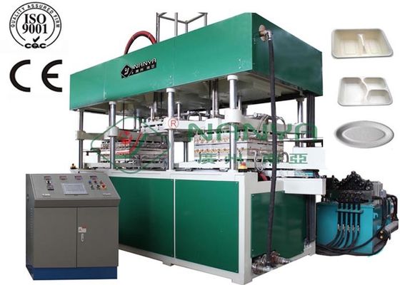 Thermoforming completamente automático reduce el equipo a pulpa que moldea para el vajilla/el Dishware YC010